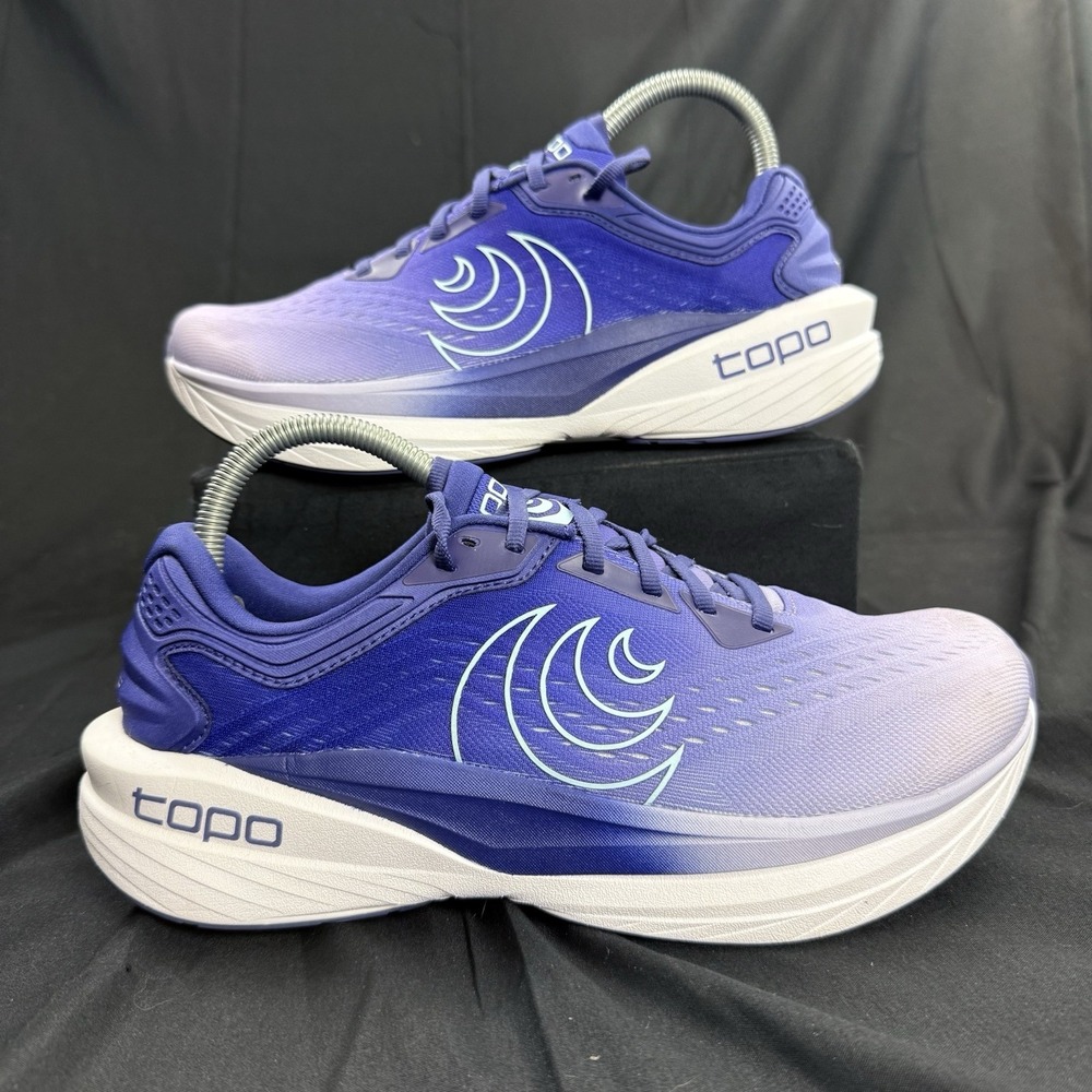 Topo Phantom 4 Purple Blue Womens Size 8.5 Running Shoes Athletic Sneakers